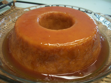 Pudim de mandioca com coco