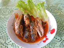 Sardinha de panela de pressão