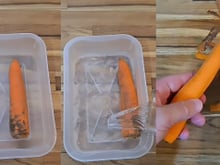 Truque de mestre salva a cenoura velha, murcha e molenga: a solução é bem simples, você só precisa de água