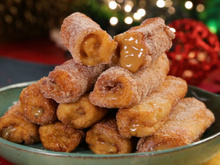 Churros de pão de forma na airfryer: receita perfeita para quem tem medo de fazer o preparo clássico!