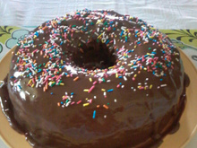 Cobertura para bolo de chocolate