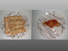 Panquecas de carne moída