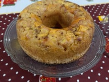Bolo fofo de banana