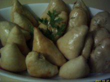 Esfirra de calabresa