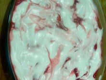 Sobremesa de morango da Nataly