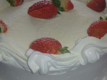 Bolo de morango