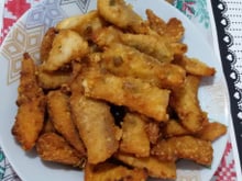 Filé de tilápia frita