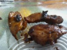 Frango dourado na cebola