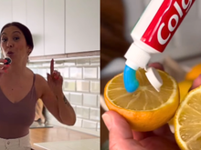 Tamara Ramos, especialista em limpeza: "Limão com pasta de dente é uma solução milagrosa para limpar o tambor da máquina de lavar."
