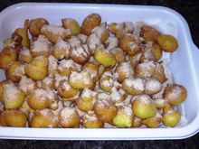 Bolinho de Chuva delicioso e sequinho.