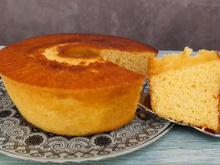 Bolo de arroz (sem glúten e lactose)