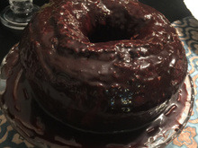 Bolo de chocolate tradicional