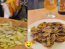 A única coisa que eu não comia era jiló, mas aí aprendi essa receita crocante e dourada com um chef e faço toda sexta pra comer com uma cervejinha
