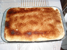 Pavê de biscoito champagne da Ju