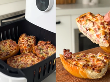 Tem pão francês sobrando aí? Não jogue fora, vou te ensinar a fazer um lanche em apenas 10 minutos na air fryer