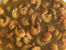 Autêntica moqueca de camarão baiana