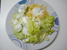 Molho de creme de leite, iogurte e limão