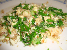 Farofa de couve especial