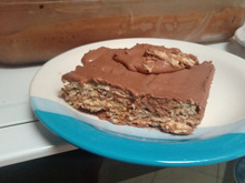 Bolo preto de alma branca