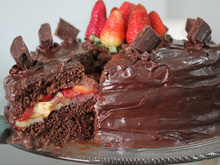 Bolo suflair sensação