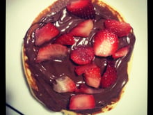 Panqueca de chocolate