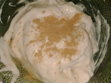 Sorvete de banana fit