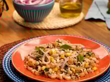 Salada de atum com feijão fradinho