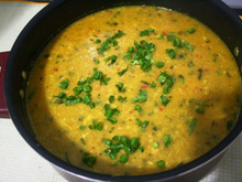 Caldo de peixe com frutos do mar