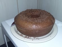 Bolo de chocolate fácil do ''Cristiano''