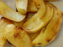 Batatas fritas no forno