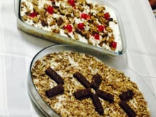 Torta de bis com marshmallow super fácil