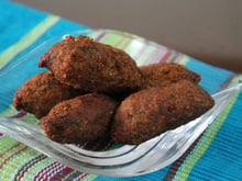 Quibe frito da Tia Line