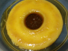 Pudim de leite condensado de micro-ondas