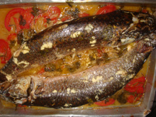 Peixe assado