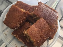 Bolo de banana fofinho