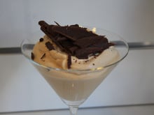 Mousse extra cremosa de doce de leite sem ovo