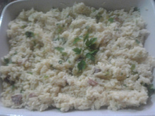 Arroz à piamontese original