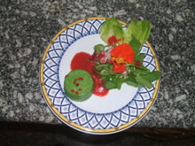 Mousse de rúcula
