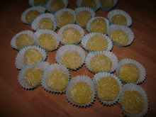 Docinho de coco com abacaxi