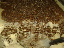 Pavê de bolacha distração (muito fácil)