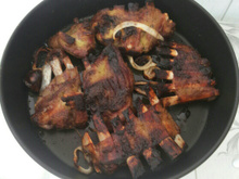 Costela assada no forno