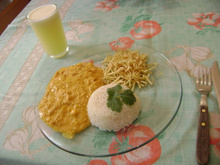 Estrogonofe de frango simples
