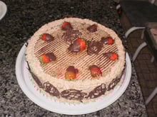 Pão de ló de chocolate