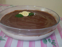 Mousse de banana diet
