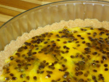 Torta de Chocolate e Maracujá da Chris