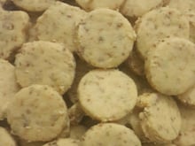 Biscoito salgado caseiro