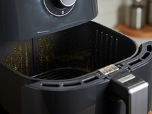 Pouca gente sabe: a parte de cima no interior da airfryer também deve ser limpa