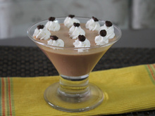 Mousse de cappuccino – sobremesa de inverno