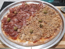 Massa de pizza saborosa