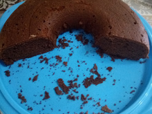 Bolo com farinha de sorgo